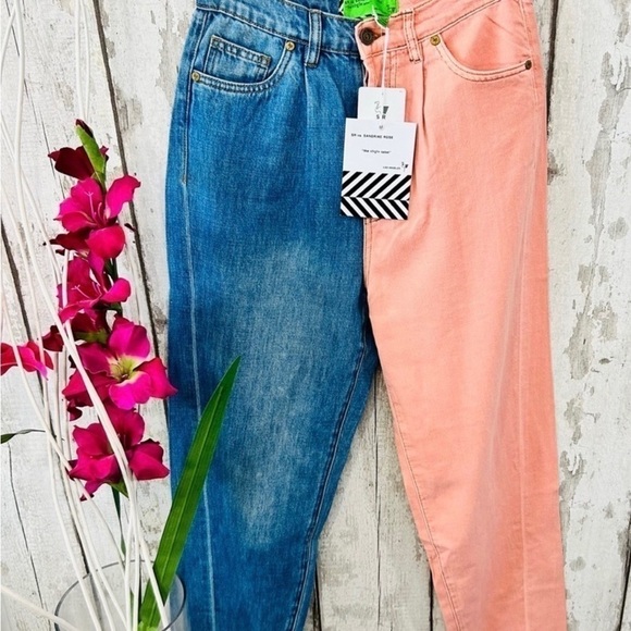 Sandrine Rose Free People Wide Leg Jeans Petal- NWT - Picture 8 of 15